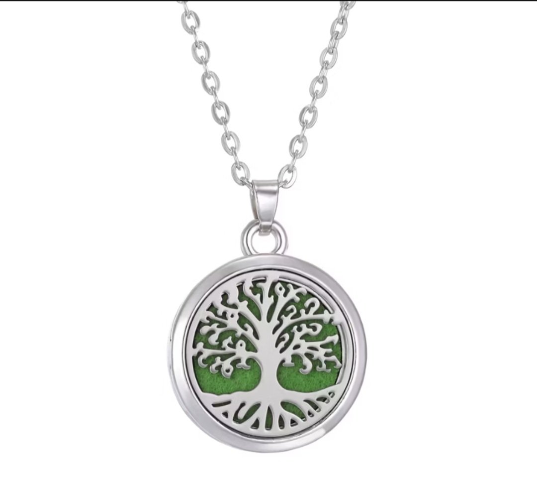 Colar Difusor Aromaterapia - Árvore da Vida
