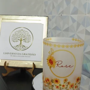 Caneca de Vidro Fosco Personalizada