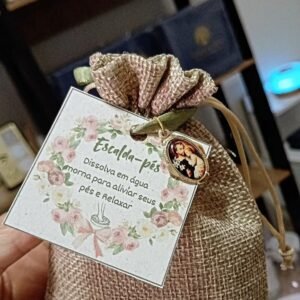 Aconchego de Mãe – Escalda-Pés Terapêutico - Lembrança de Maternidade