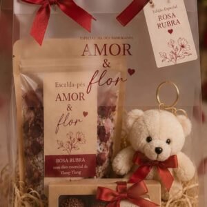 Kit Essencial Amor & Flor – Edição Especial Dia dos Namorados 
